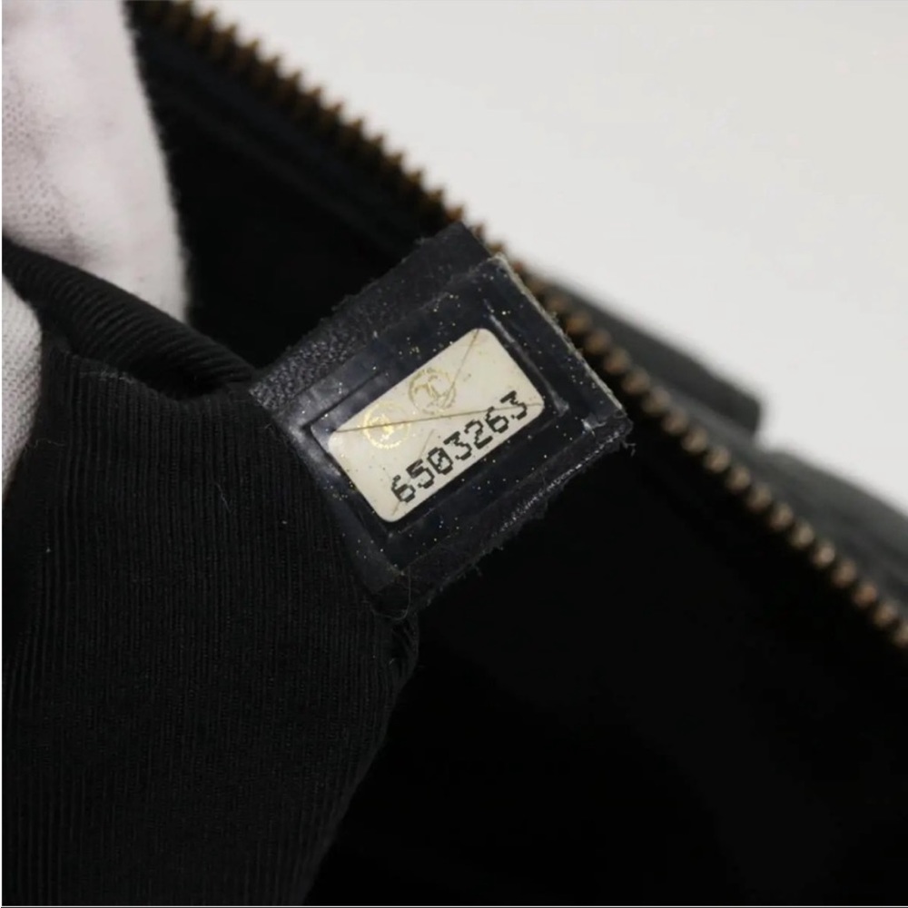 CHANEL WILD STICH QUILTED BLACK PURSE/ SHOULDER BAG - Picture 12 of 14